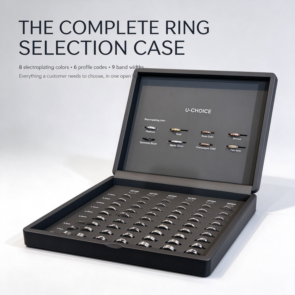 U-CHOICE Ring Craftsmanship & Material Selection Case