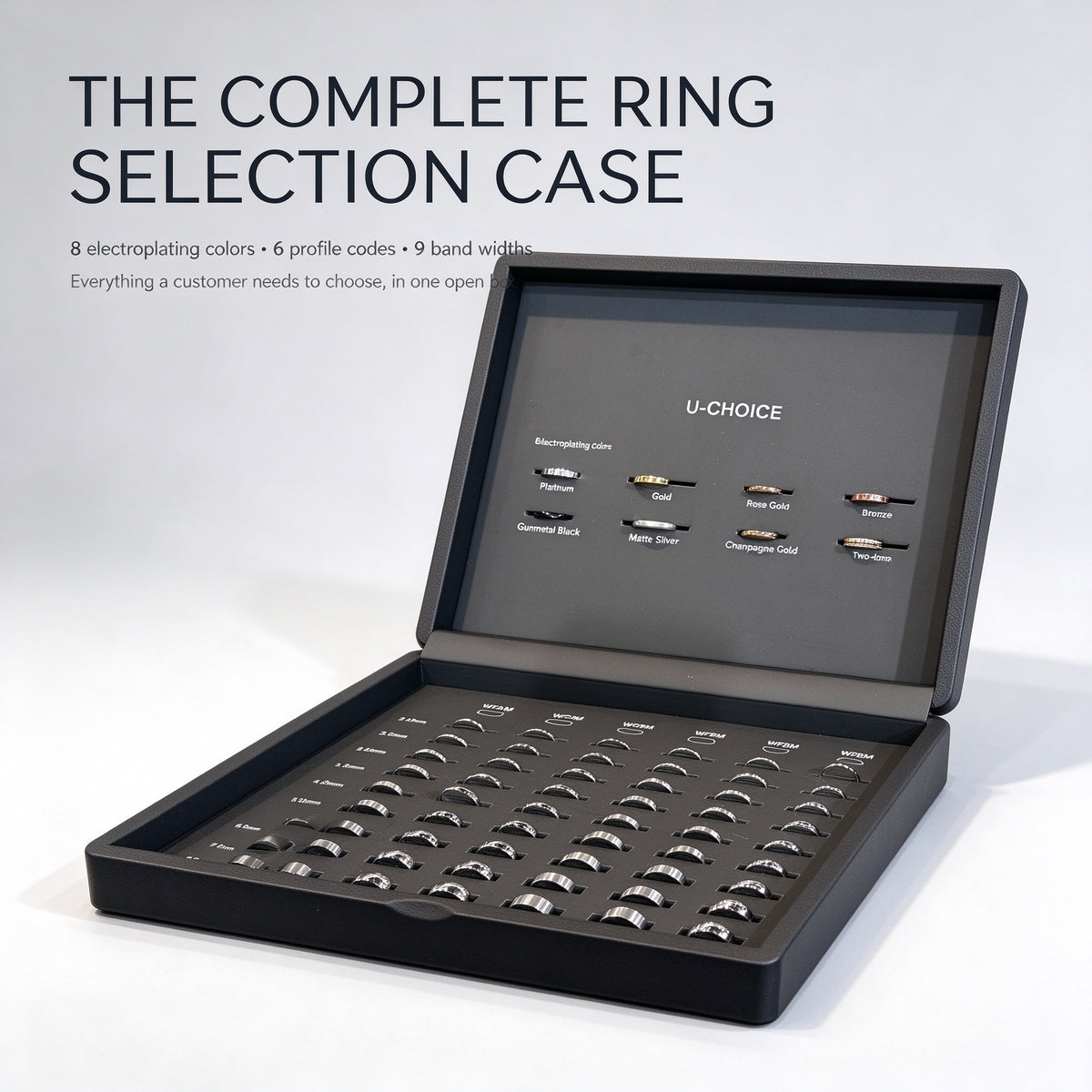 U-CHOICE Ring Craftsmanship & Material Selection Case