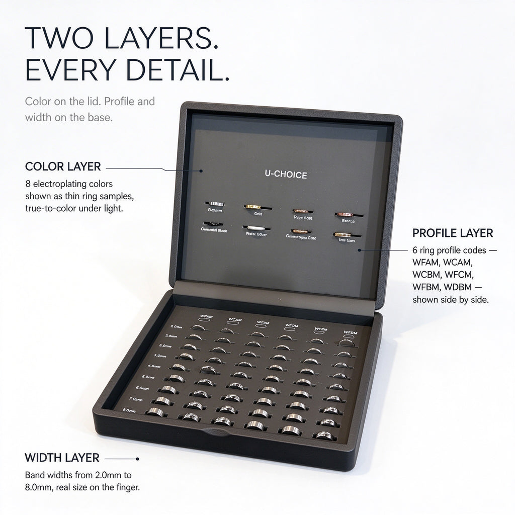U-CHOICE Ring Craftsmanship & Material Selection Case