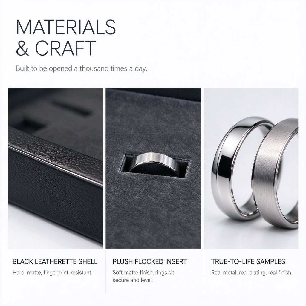 U-CHOICE Ring Craftsmanship & Material Selection Case