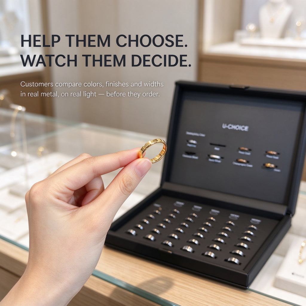 U-CHOICE Ring Craftsmanship & Material Selection Case