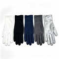 U-choice Jewelry Display Gloves – Smooth Full-Finger Cotton-Blend Inspection Gloves for Gold, Diamond & Watch Showrooms, Available in White, Black, Navy, Dark Gray, Silver – Fingerprint-Free Professional Fit