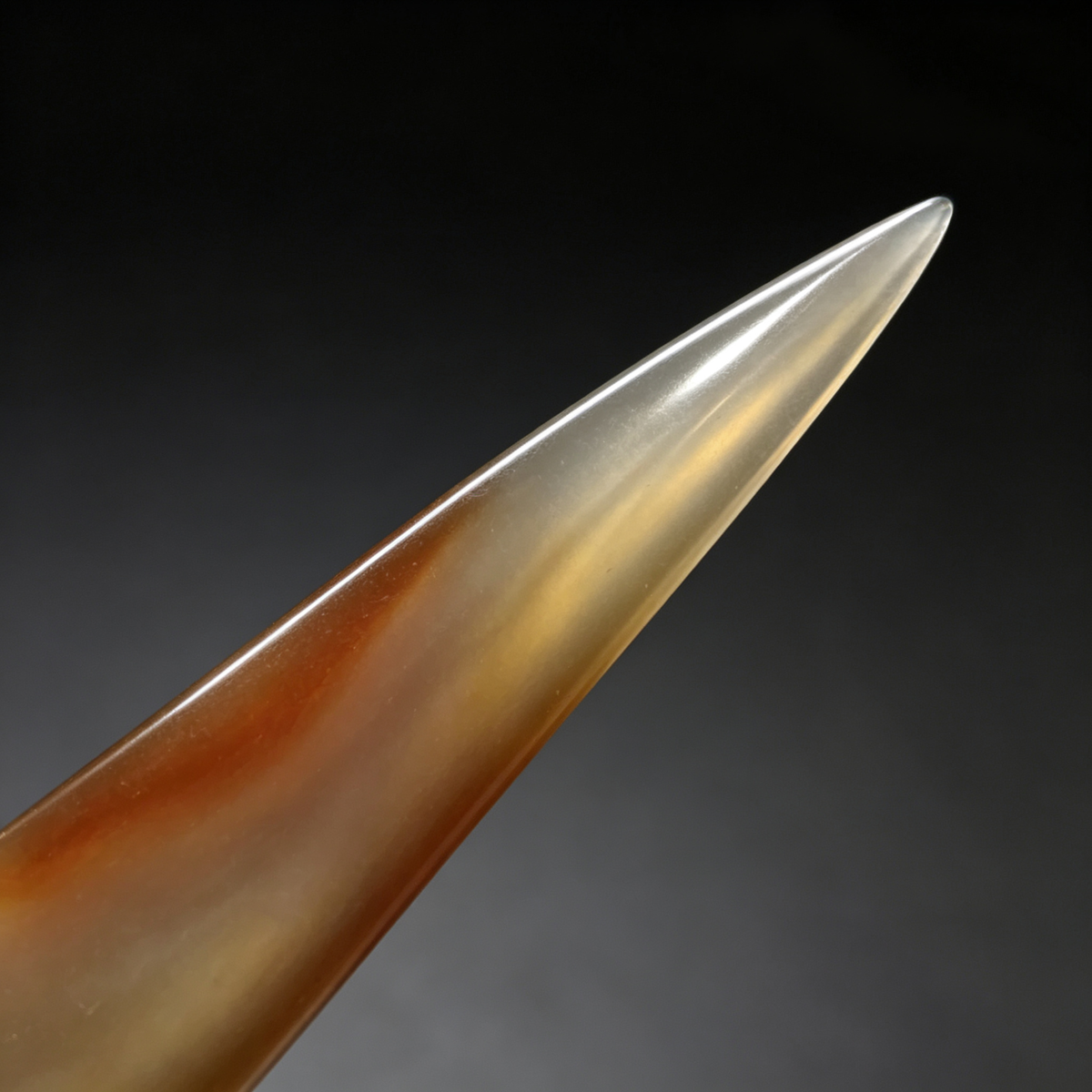 U-choice Natural Agate Burnisher Stick, 12–13cm Polished Agate Scratch Tool for Gold, Silver and Copper Jewelry, Hand Burnisher for Polishing Bangles, Rings, Watch Cases – Jeweler's Essential