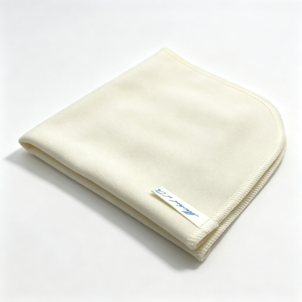 U-choice Double-Sided Jewelry Polishing Cloth, 26x24cm Ultra-Soft Microfiber Cleaning Cloth for Gold, Silver, Diamonds, Gemstones, Jade and Watches, Scratch-Free Flannel Buffing Cloth